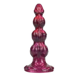 POWER MONSTERS - Primal Beastlord Dildo in Silicone Rosa Traslucido Fantasy 26 Cm Ø 5 Cm