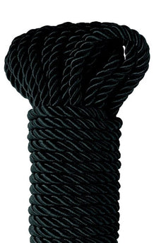 FETISH FANTASY SERIES - Corda di Seta Deluxe Nera 9,75 M