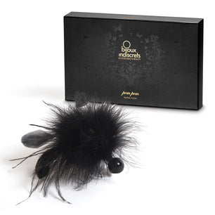 BIJOUX - Spolverino in Piuma Pom Pom