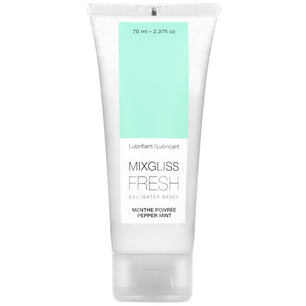 MIXGLISS - Lubrificante a Base Acqua Effetto Freddo Gusto Menta 70 Ml