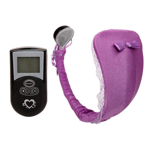 BAILE - Perizoma con Vibratore con Telecomando Lilla