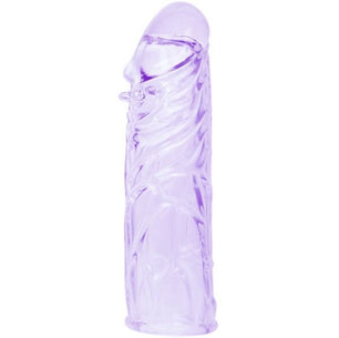 BAILE - Copertura Lilla per Pene in Silicone Adattabile 13 Cm