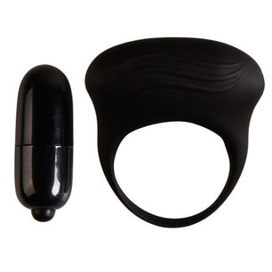 PRETTY LOVE - Bertram Anello Vibratore Nero
