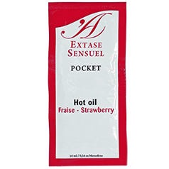EXTASE SENSUAL - Olio Stimolante Alla Fragola 10 Ml