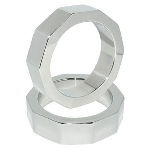 METAL HARD - Anello Dado per Pene e Testicoli 50 Mm