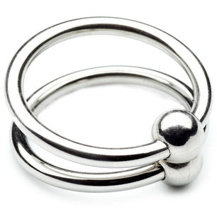 METAL HARD - Anello Doppio Acciaio 30MM
