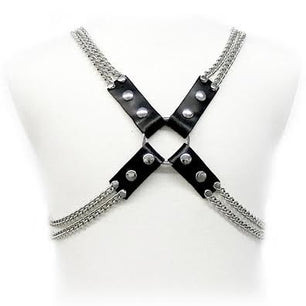 LEATHER BODY - Imbracatura a Catena
