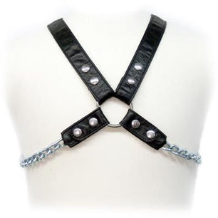 LEATHER BODY - Imbracatura a Catena Ii