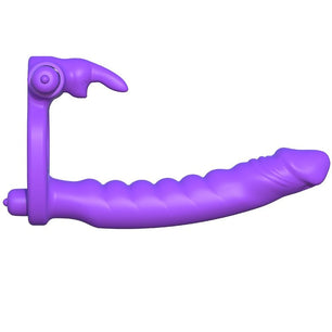 FANTASY C-RINGZ - Silicone Doppio Vibratore Coniglio