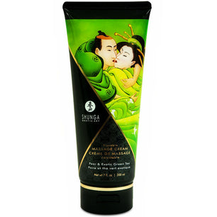 SHUNGA - Crema da Massaggio Pera e Tè Verde 200 Ml