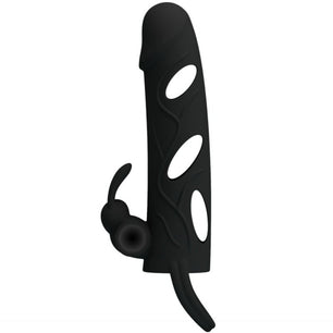 PRETTY LOVE - Copertura in Silicone con Vibrazione 14 Cm 1.0