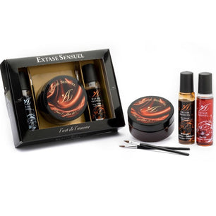 EXTASE SENSUAL - Kit Scrigno di Cioccolato Afrodisiaco