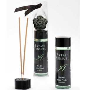 EXTASE SENSUAL - Olio da Massaggio con Effetto Ghiaccio Extra Fresco 100 Ml