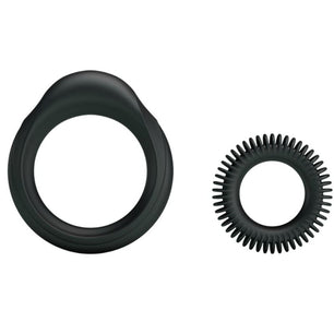 BAILE - Kit 2 Anelli in Silicone Ring Manhood