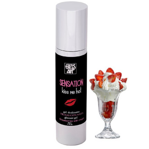 EROS-ART - Sensattion Lubrificante Naturale Fragole con Crema 50 Ml