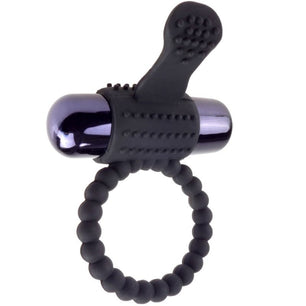 FANTASY C-RINGZ - Anello Vibrante in Silicone Nero