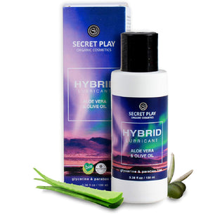 SECRETPLAY - Lubrificante Biologico Ibrido 100 Ml