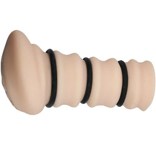 CRAZY BULL - Masturbador con Anelli Vagina Modello 2
