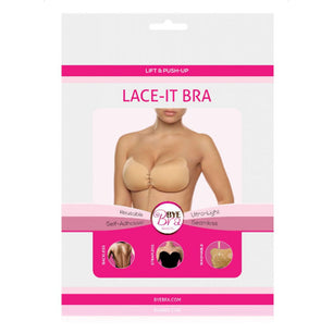 BYE-BRA - Lace-it Valorizzazione Push-up Beige Coppa B