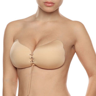 BYE-BRA - Lace-it Valorizzazione Push-up Beige Coppa B