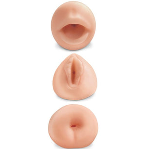EXTREME TOYZ - Kit 3 Masturbatori All 3 Fori