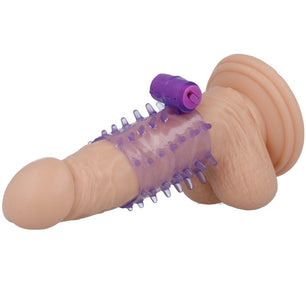 CASUAL LOVE - Copertura per Pene Vibratore Lilla Anello