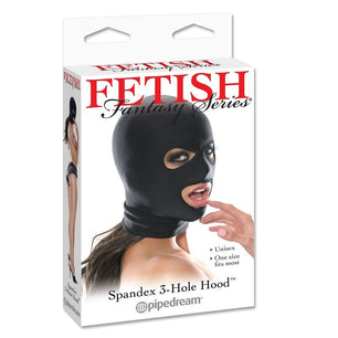 FETISH FANTASY SERIES - Cappuccio 3 Fori in Spandex