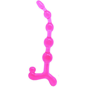 BAILE - Sfere Anal Rosa Flessibili Twist