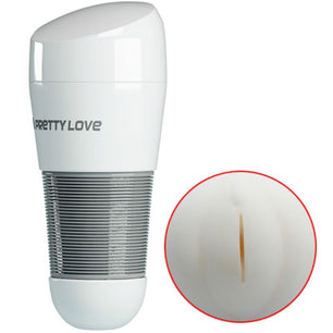 PRETTY LOVE - Masturbatore Vagina Bianco Kitty 2