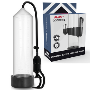 PUMP ADDICTED - Vibratore Trasparente RX5