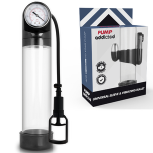PUMP ADDICTED - Vibratore Trasparente RX9