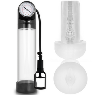PUMP ADDICTED - RX9 Trasparente con Masturbatore