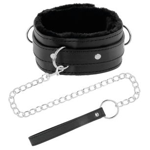 DARKNESS - Collana per Postura Confortevole con Catena in Pelle