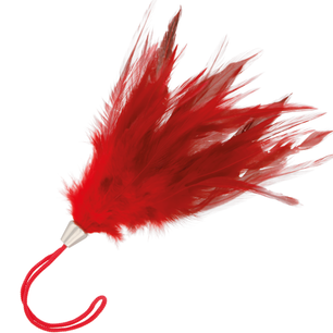 DARKNESS - Penna Stimolante Rossa 17CM