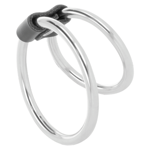 DARKNESS - Anello per Pene Doppio in Metallo