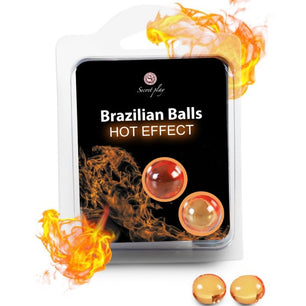 SECRETPLAY - Palline Brasiliane Effetto Riscaldante 2 Unità