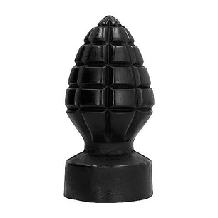 ALL BLACK - Plug Anale 14 Cm