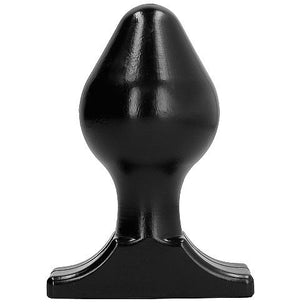 ALL BLACK - Plug Anale 16X8 Cm