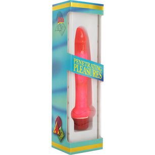 SEVEN CREATIONS - Vibratore Anale Jelly Rosa Sottile