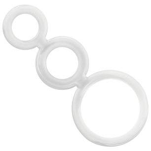 ADDICTED TOYS - Set di Anelli per Pene Trasparente