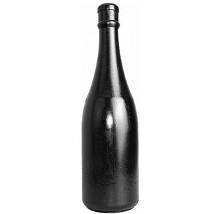 ALL BLACK - Bottiglia Anale 34,5 Cm