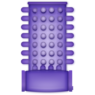 CASUAL LOVE - Copertura per Pene Vibratore Lilla Anello