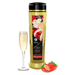 SHUNGA - Olio da Massaggio Romantico Erotico 240 Ml