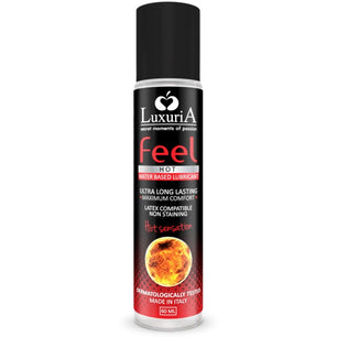 INTIMATELINE - Luxuria Feel Hot Sensation Lubrificante a Base Acqua 60 Ml