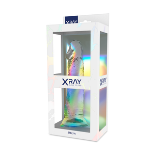 X RAY - Cazzo Trasparente 19 Cm -o- 4 Cm