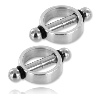 METAL HARD - Morsetti per Capezzoli Magnetici Coppia