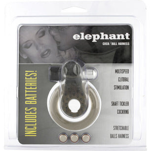 SEVEN CREATIONS - Anello Vibrante con Elefante Stimolante