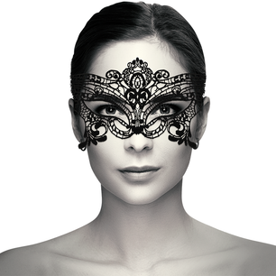 COQUETTE CHIC DESIRE - Maschera Ampia in Pizzo Nero