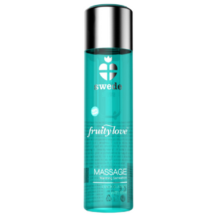 SWEDE - Fruity Love Olio da Massaggio Effetto Riscaldante Ribes Nero e Lime 120 Ml