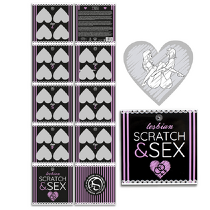 SECRETPLAY - Gioco di Gratta e Sesso per Coppie Posizioni Lesbiche (es/en/fr/pt/de)